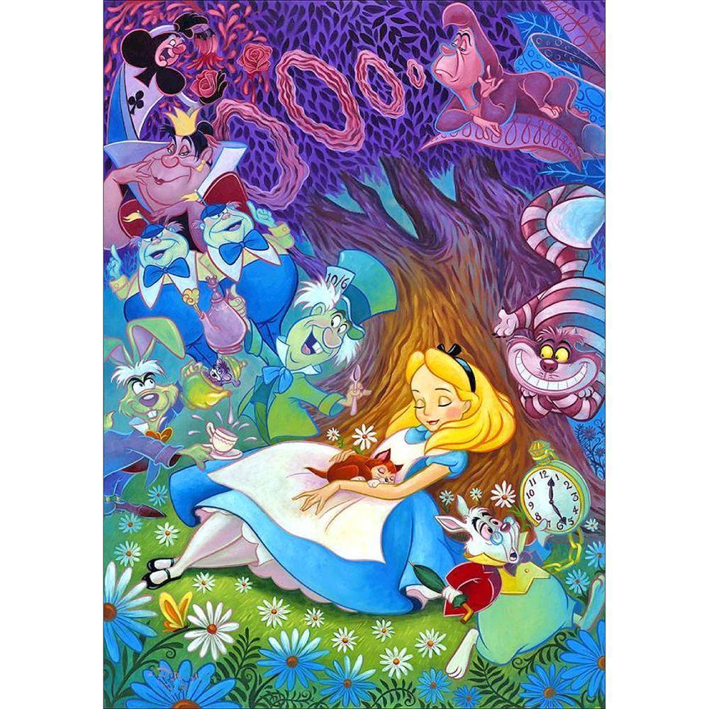 Free Alice in Wonderland - MyCraftsGfit - Free 5D Diamond Painting