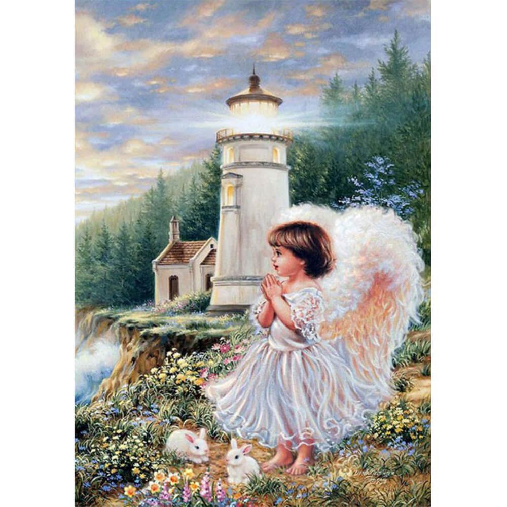 Free Angel - MyCraftsGfit - Free 5D Diamond Painting