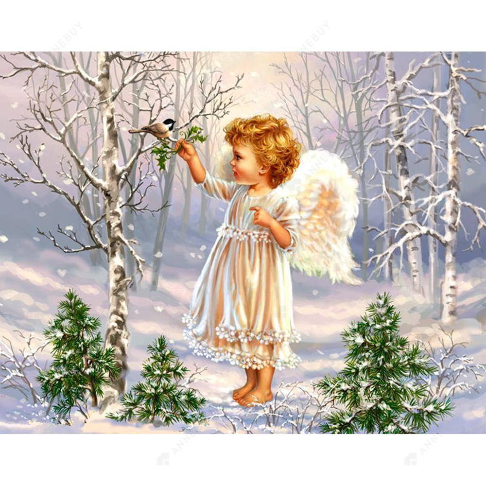 Free Angel - MyCraftsGfit - Free 5D Diamond Painting