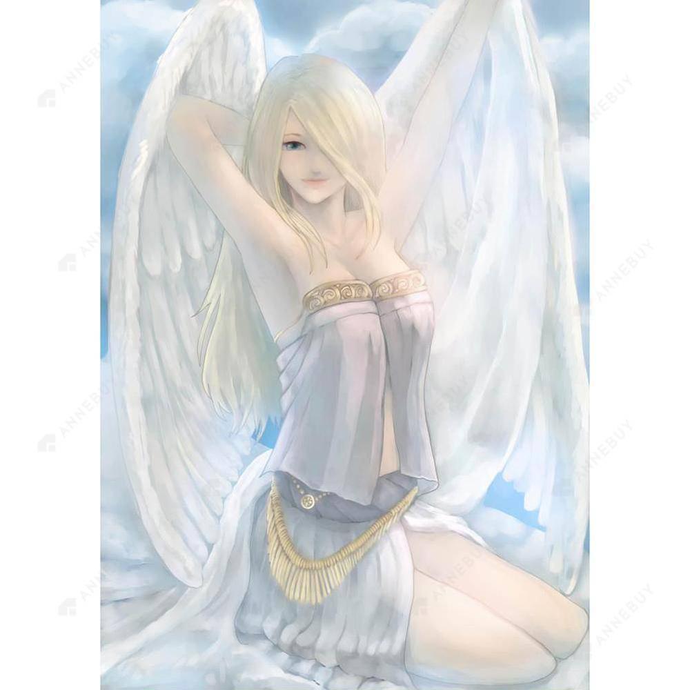 Free Angel Girl - MyCraftsGfit - Free 5D Diamond Painting