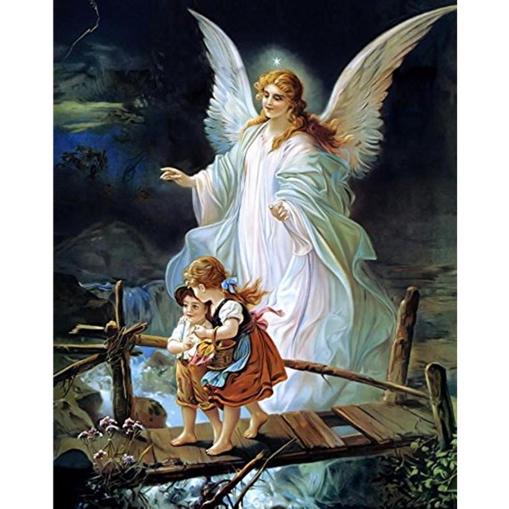 Free Angel Kids - MyCraftsGfit - Free 5D Diamond Painting