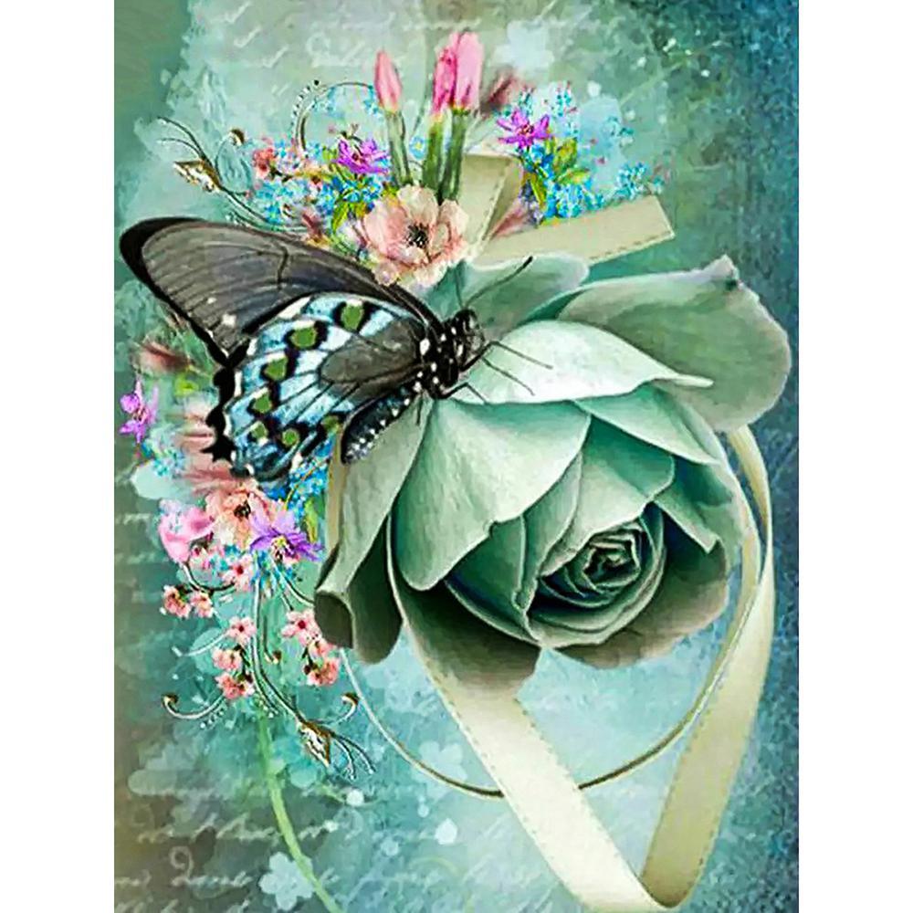 Free Artistic Flowers - MyCraftsGfit - Free 5D Diamond Painting