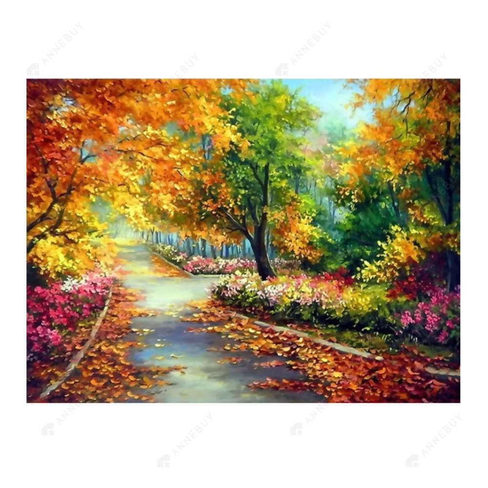 Free Autumn Scenery - MyCraftsGfit - Free 5D Diamond Painting