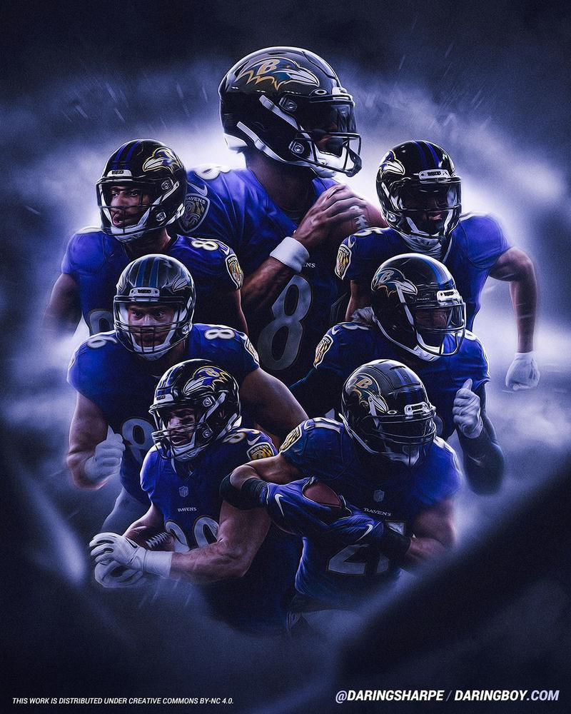 Free Baltimore Ravens - MyCraftsGfit - Free 5D Diamond Painting