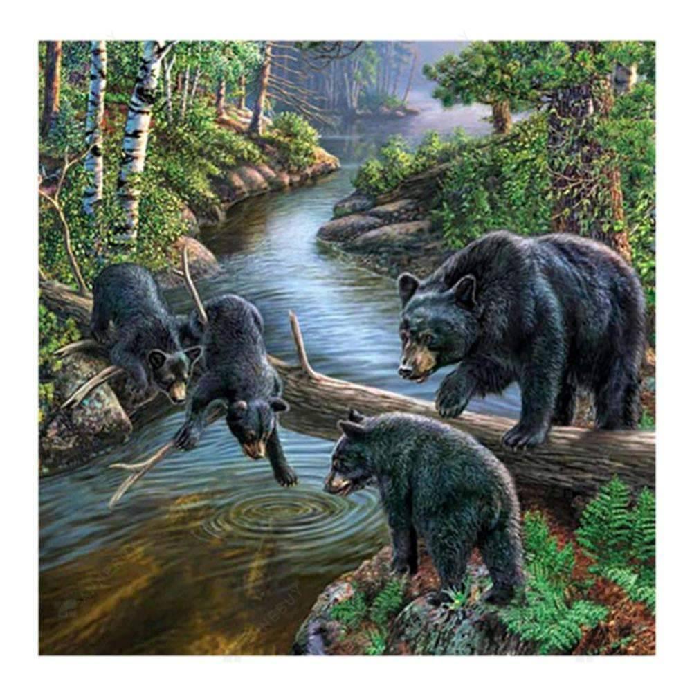 Free Bears - MyCraftsGfit - Free 5D Diamond Painting