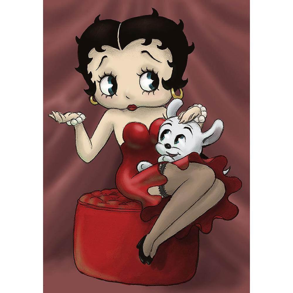 Free Betty Boop - MyCraftsGfit - Free 5D Diamond Painting