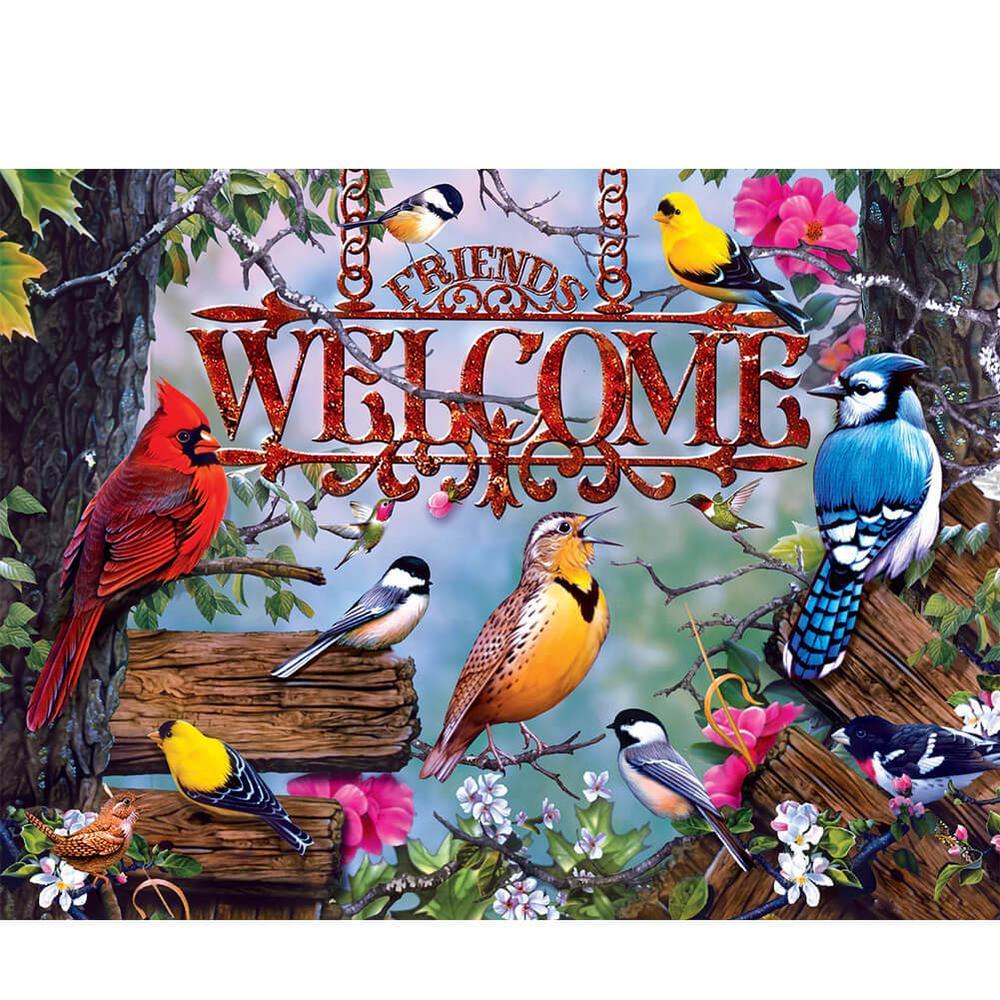 Free Birds Letters - MyCraftsGfit - Free 5D Diamond Painting