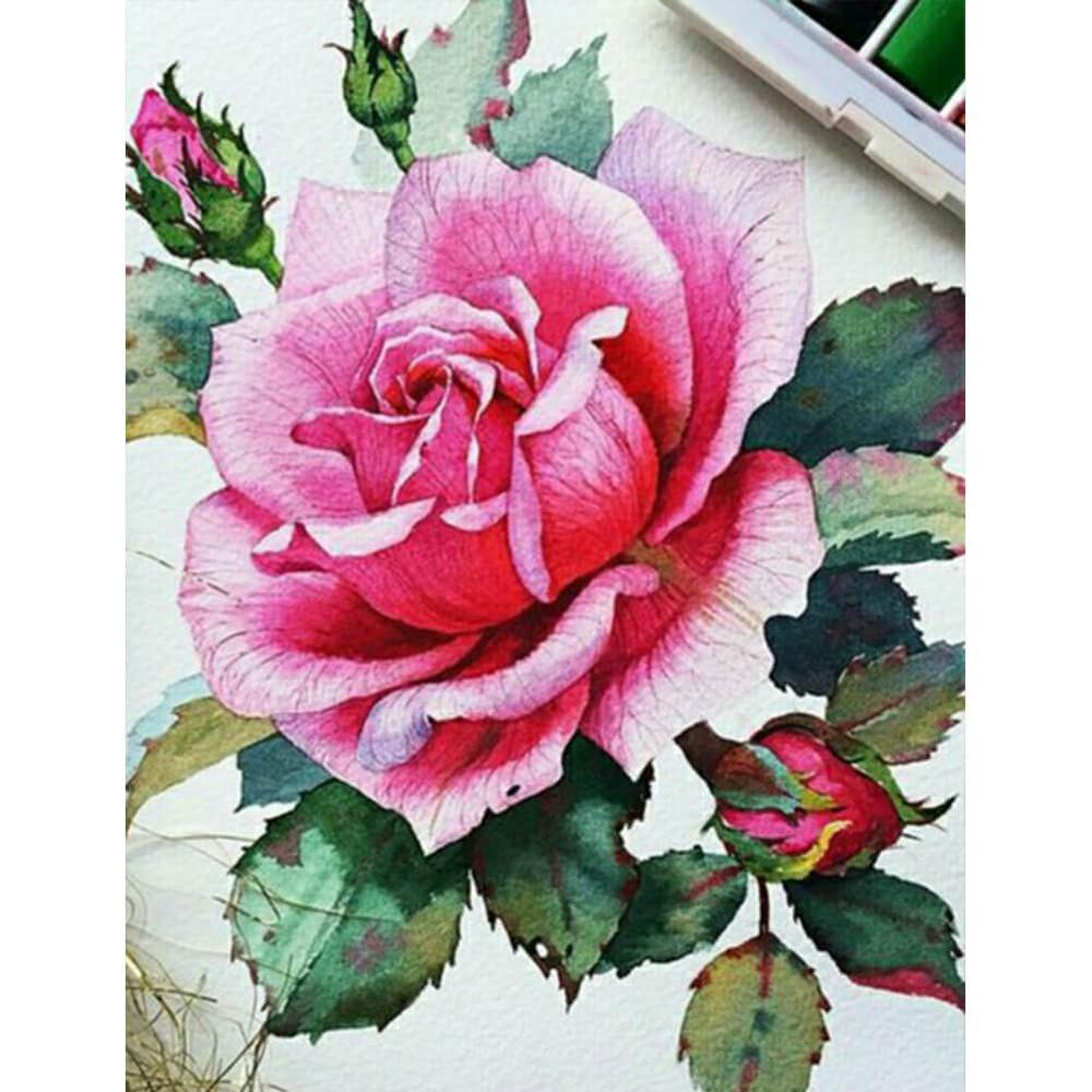 Free Blooming Flower - MyCraftsGfit - Free 5D Diamond Painting