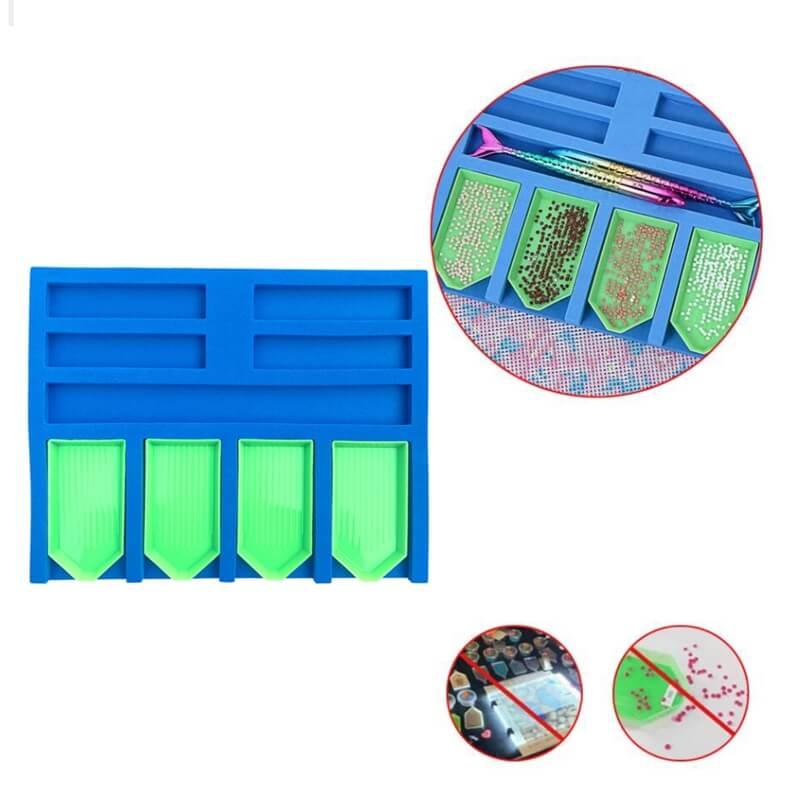 Blue Foam Drill Tray Organizer