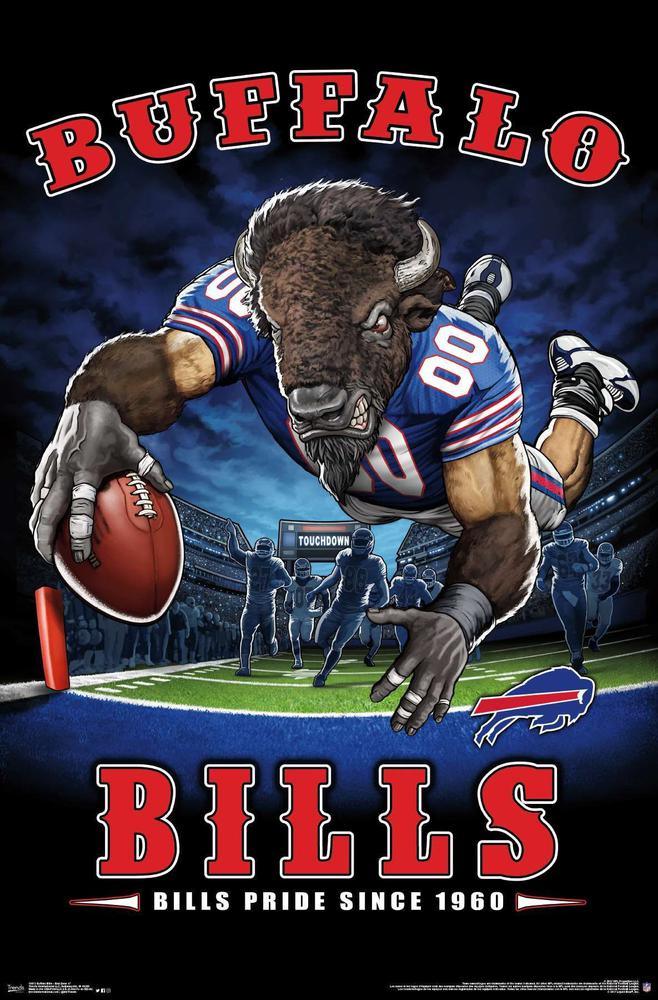 Free Buffalo Bills - MyCraftsGfit - Free 5D Diamond Painting