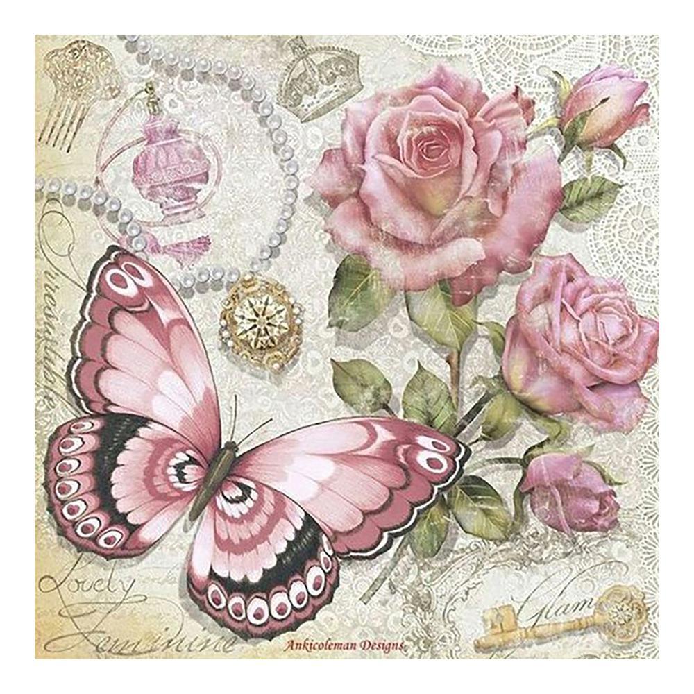 Free Butterflies - MyCraftsGfit - Free 5D Diamond Painting