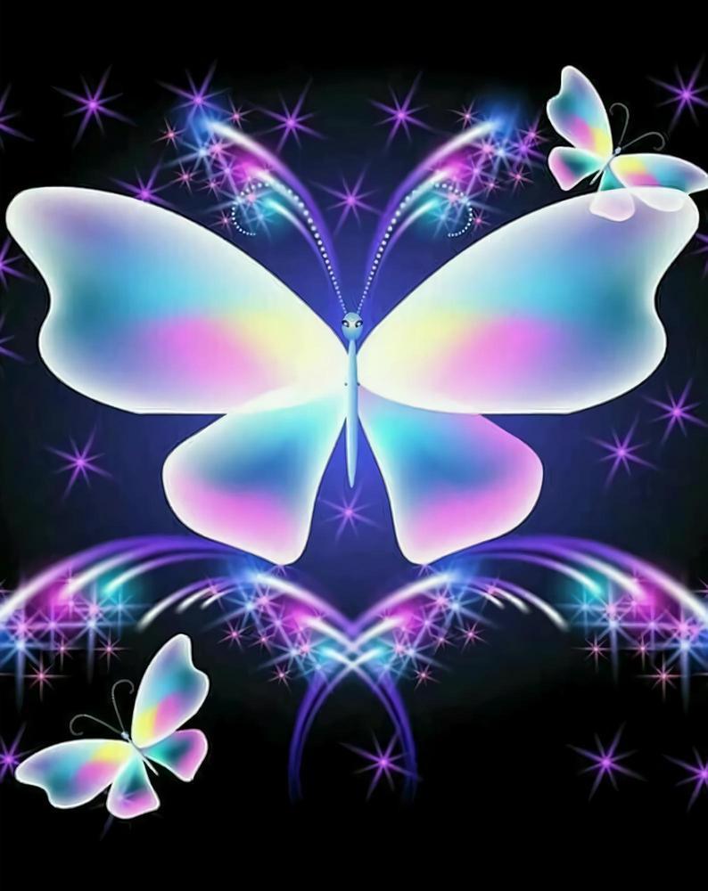 Free Butterfly - MyCraftsGfit - Free 5D Diamond Painting