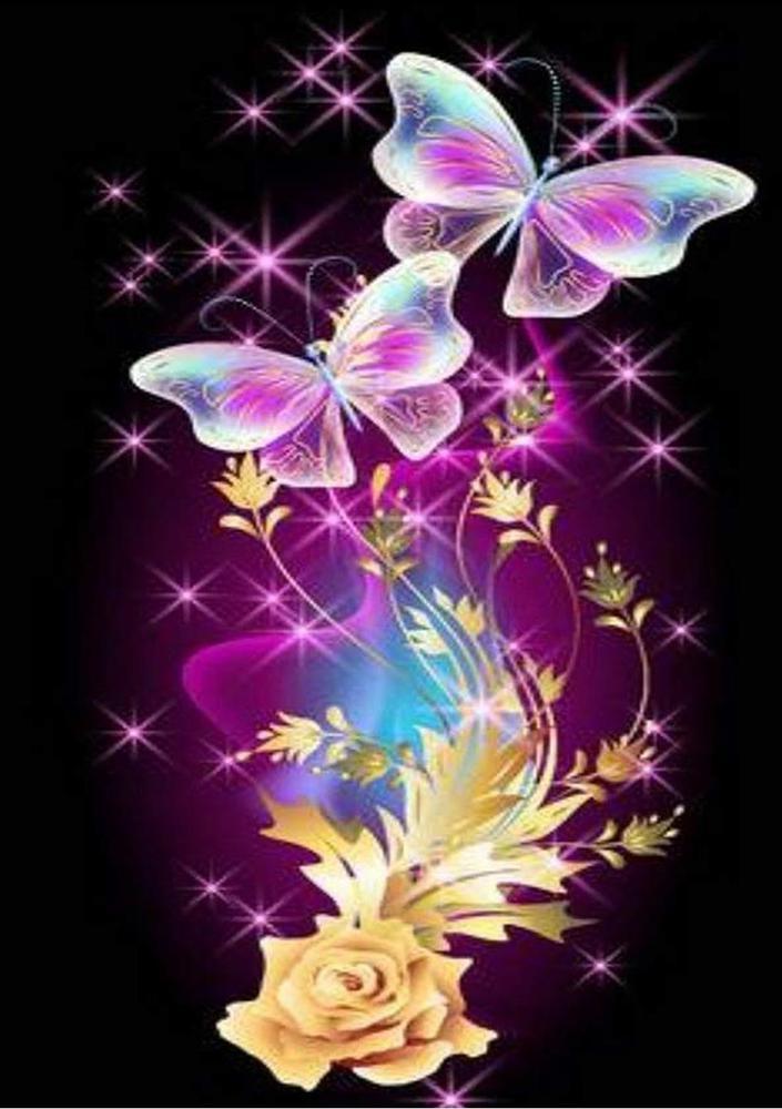 Free Butterfly - MyCraftsGfit - Free 5D Diamond Painting