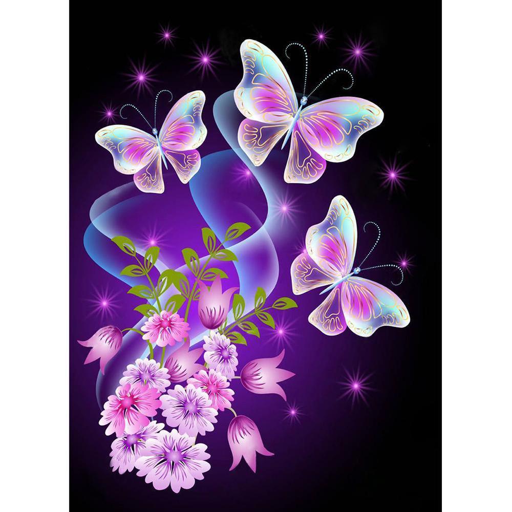 Free Butterfly - MyCraftsGfit - Free 5D Diamond Painting