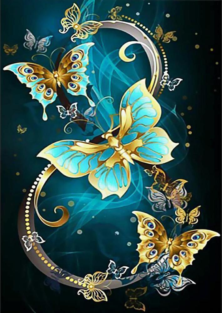 Free Butterfly - MyCraftsGfit - Free 5D Diamond Painting