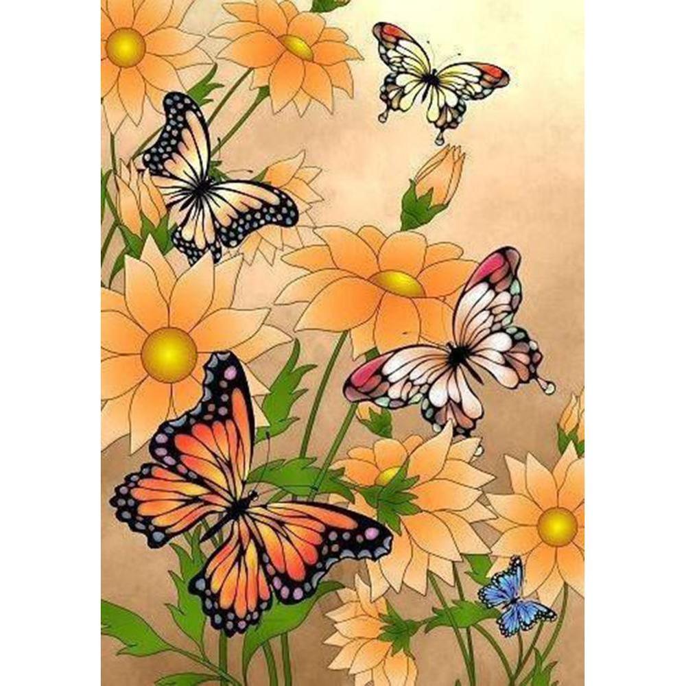 Free Butterfly - MyCraftsGfit - Free 5D Diamond Painting