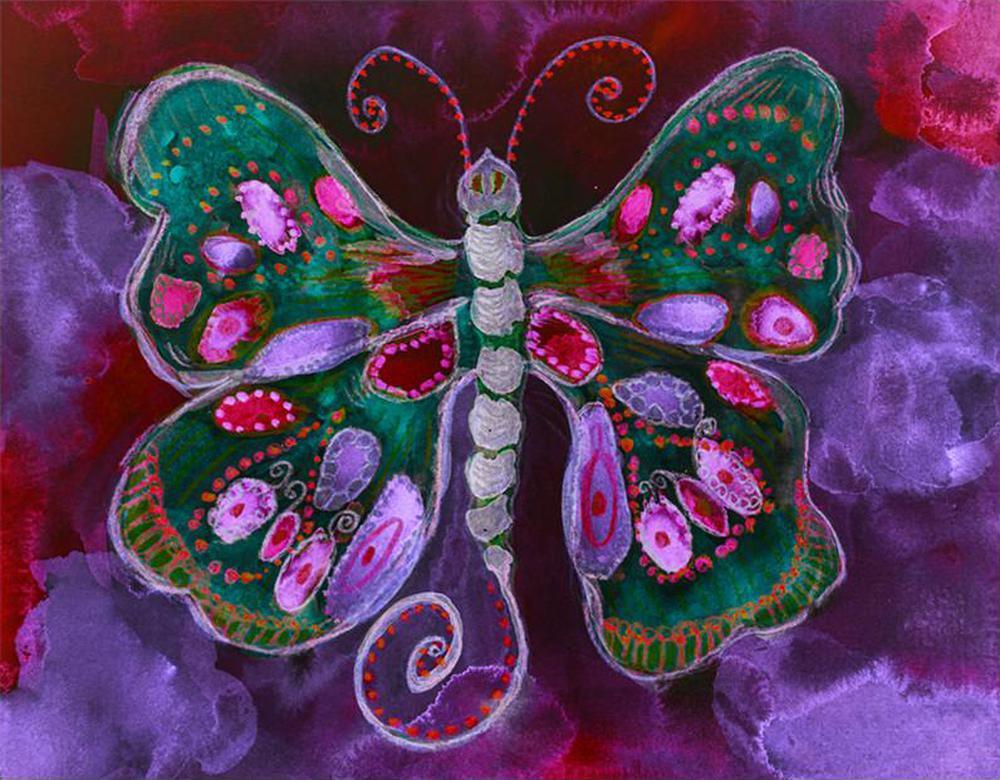 Free Butterfly - MyCraftsGfit - Free 5D Diamond Painting