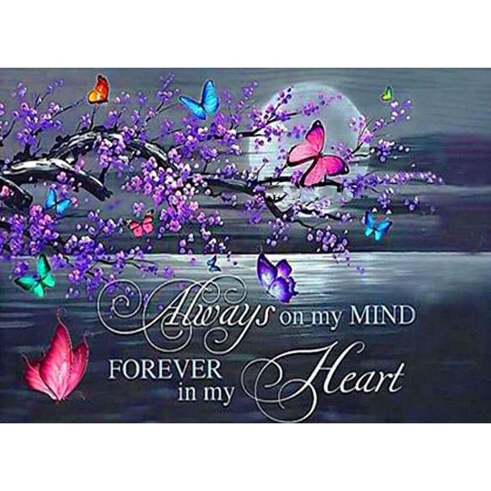 Free Butterfly Letter - MyCraftsGfit - Free 5D Diamond Painting