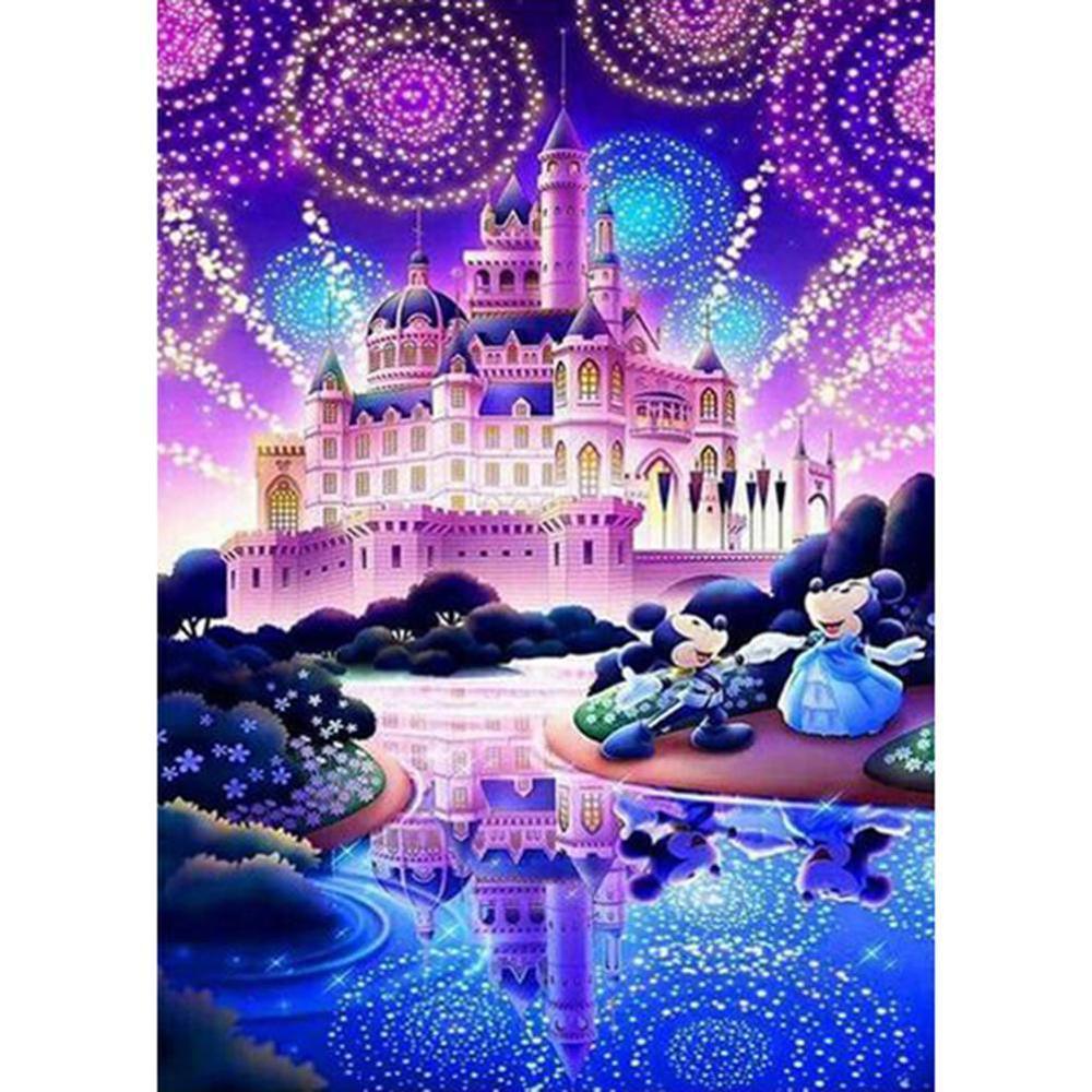 Free Cartoon Castle - MyCraftsGfit - Free 5D Diamond Painting