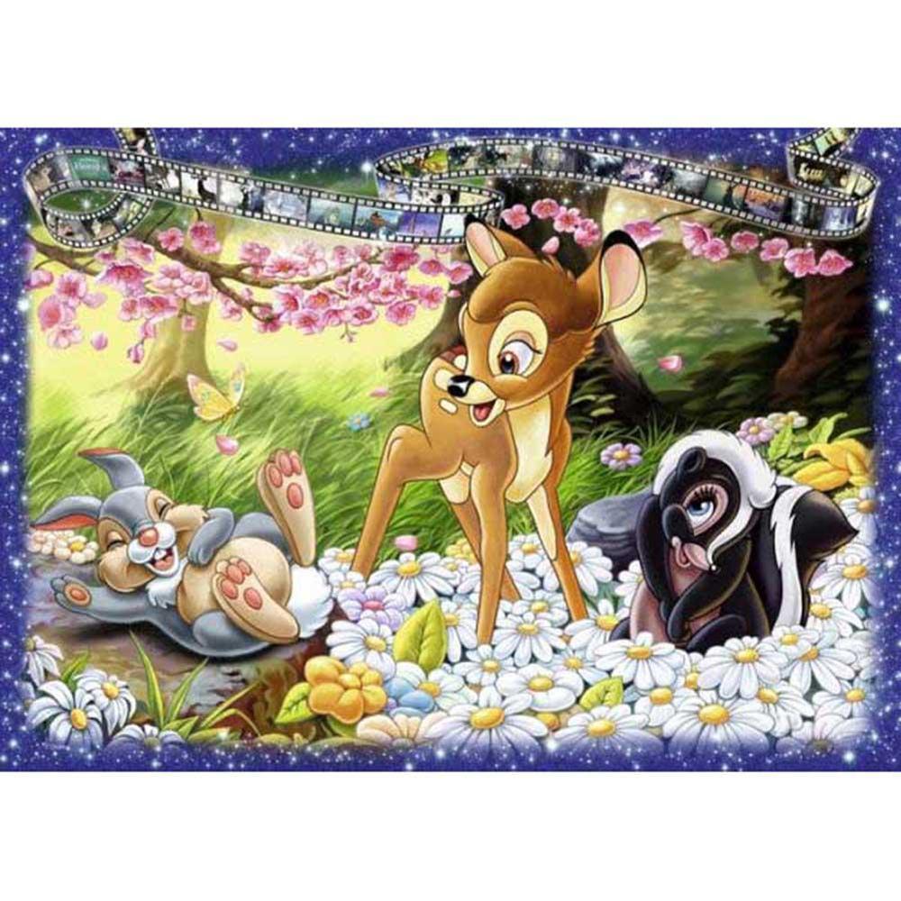 Free Cartoon Deer - MyCraftsGfit - Free 5D Diamond Painting