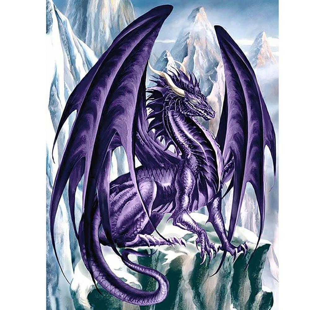 Free Cartoon Dragon - MyCraftsGfit - Free 5D Diamond Painting