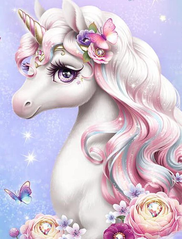 Free Cartoon Horse - MyCraftsGfit - Free 5D Diamond Painting