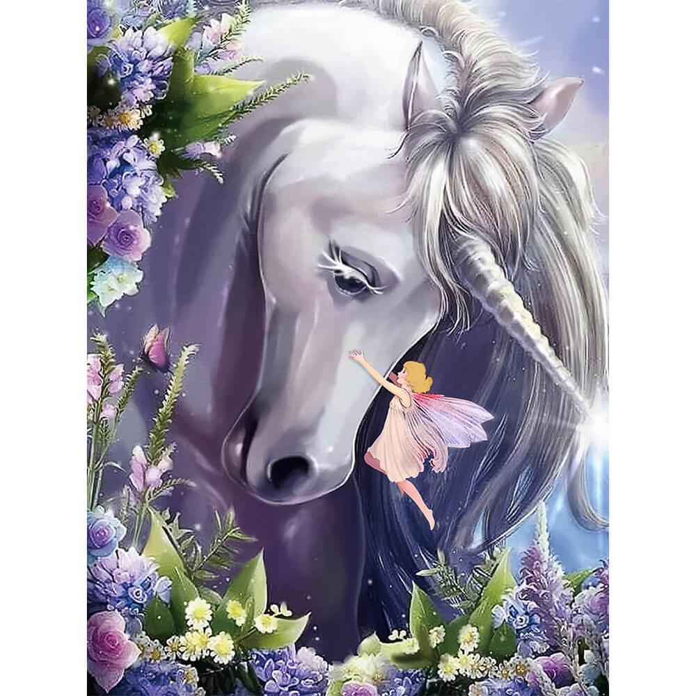 Free Cartoon Unicorn - MyCraftsGfit - Free 5D Diamond Painting