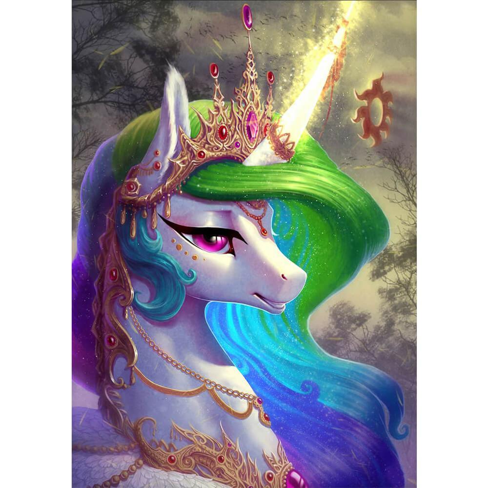 Free Cartoon Unicorn - MyCraftsGfit - Free 5D Diamond Painting