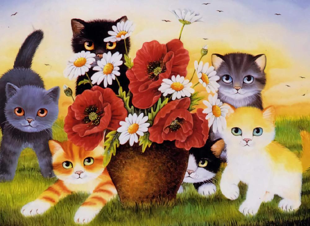 Free Cat - MyCraftsGfit - Free 5D Diamond Painting