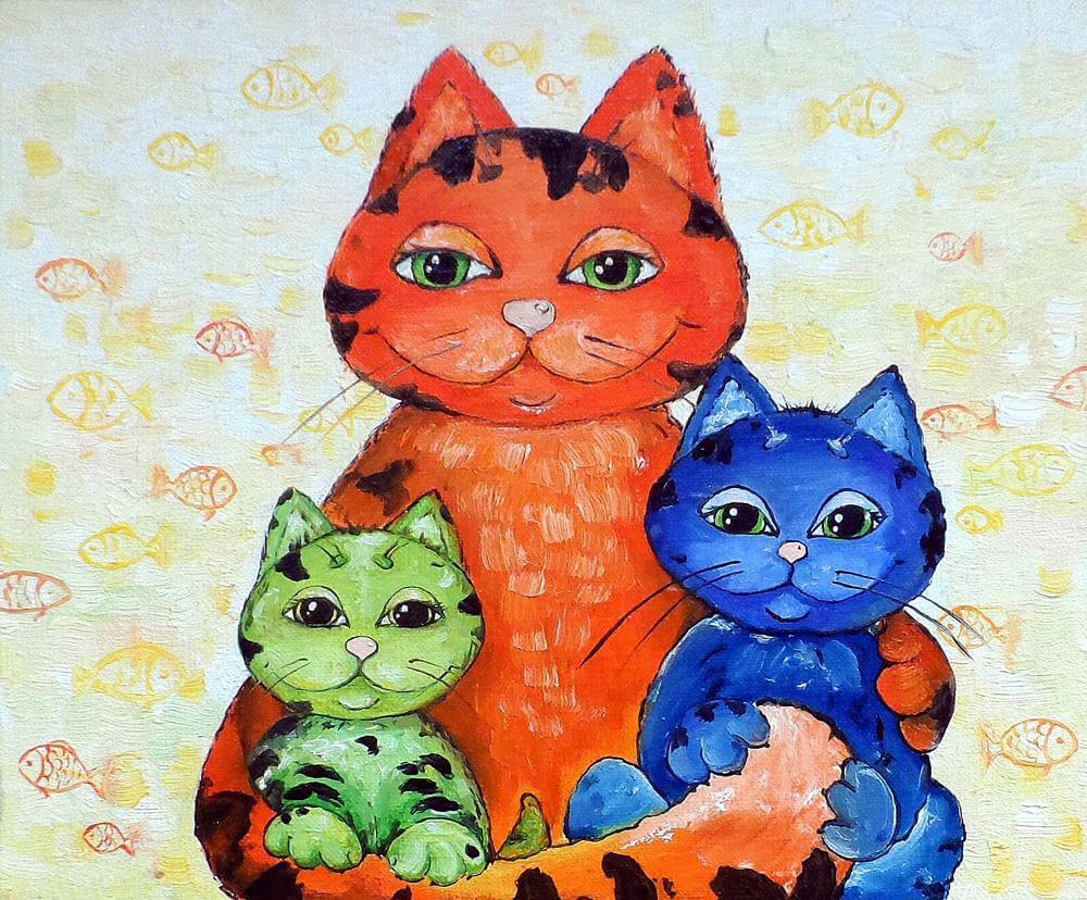 Free Cat - MyCraftsGfit - Free 5D Diamond Painting