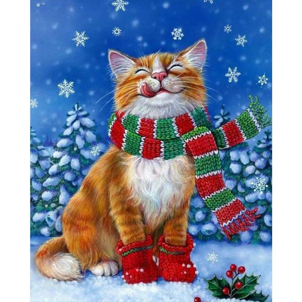 Free Cat - MyCraftsGfit - Free 5D Diamond Painting