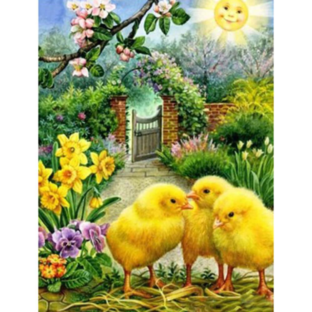 Free Chicken - MyCraftsGfit - Free 5D Diamond Painting