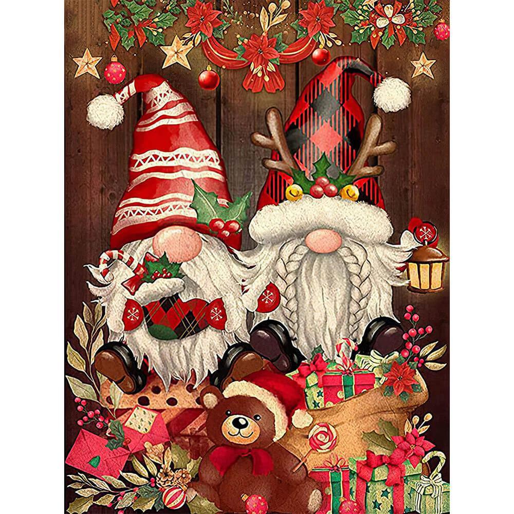 Free Christmas Gnome - MyCraftsGfit - Free 5D Diamond Painting