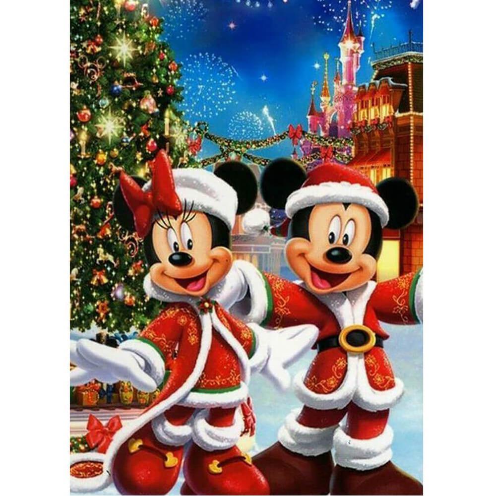 Free Christmas Mouse - MyCraftsGfit - Free 5D Diamond Painting