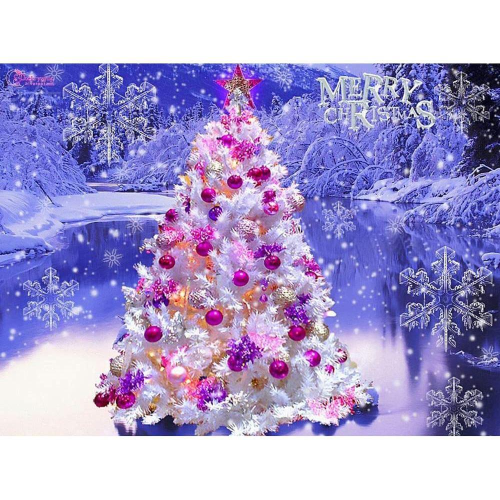 Free Christmas Tree - MyCraftsGfit - Free 5D Diamond Painting