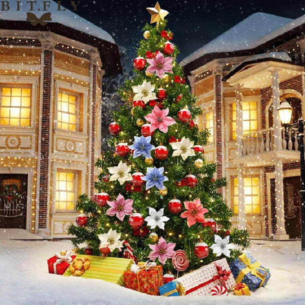 Free Christmas Tree - MyCraftsGfit - Free 5D Diamond Painting