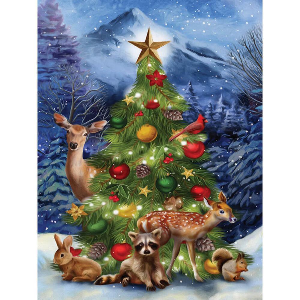 Free Christmas Tree - MyCraftsGfit - Free 5D Diamond Painting