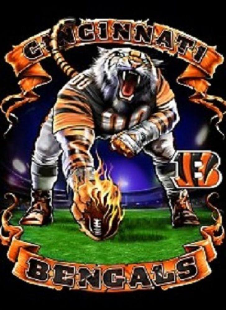 Free Cincinnati Bengals - MyCraftsGfit - Free 5D Diamond Painting