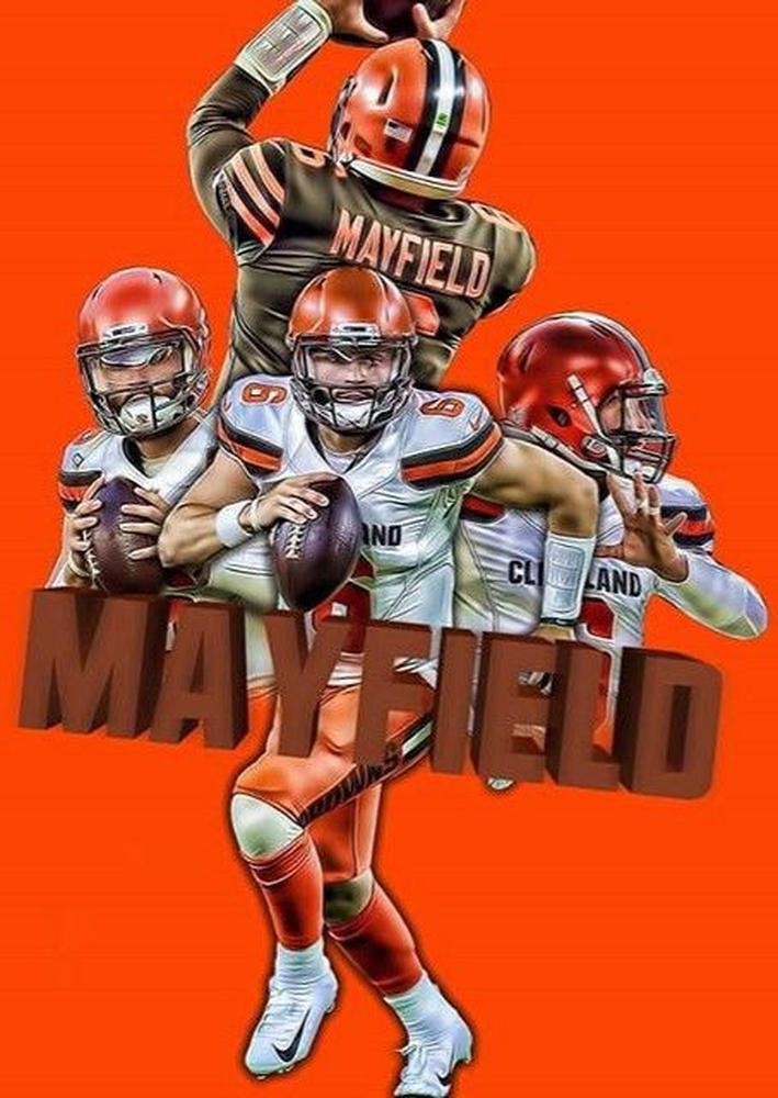 Cleveland Browns 5D Diamond Painting Kits MyCraftsGfit - Free 5D Diamond Painting mycraftsgift.com