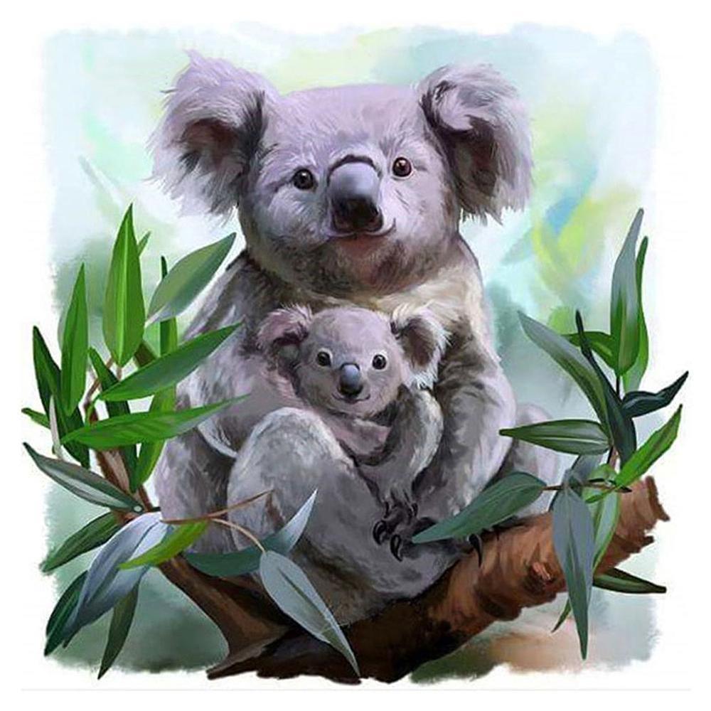 Free Cute Koala - MyCraftsGfit - Free 5D Diamond Painting