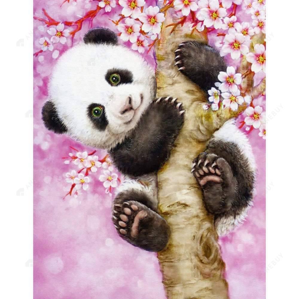 Free Cute Panda - MyCraftsGfit - Free 5D Diamond Painting