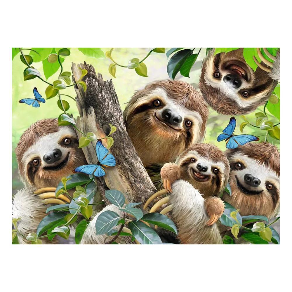 Free Cute Sloth - MyCraftsGfit - Free 5D Diamond Painting