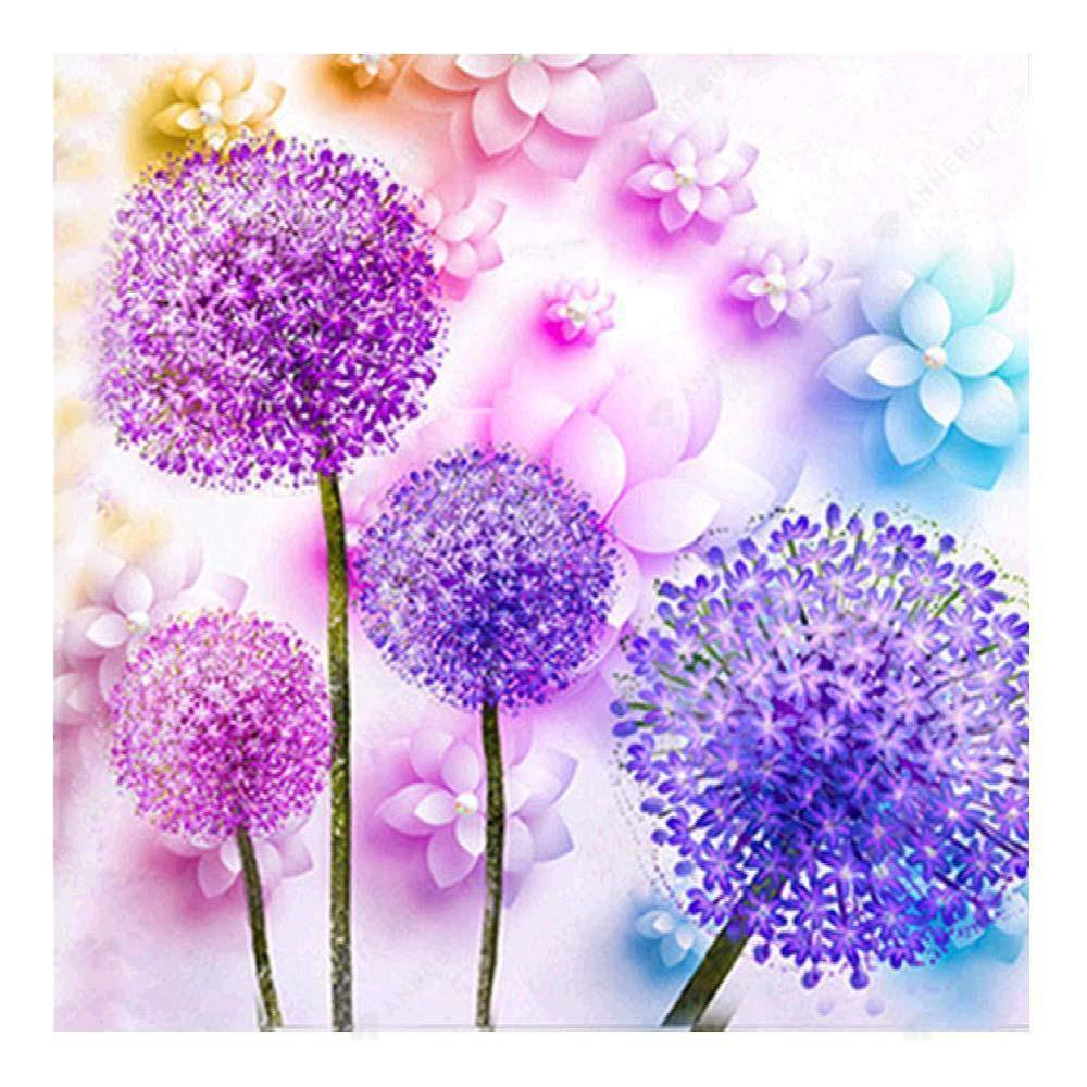 Free Dandelion - MyCraftsGfit - Free 5D Diamond Painting