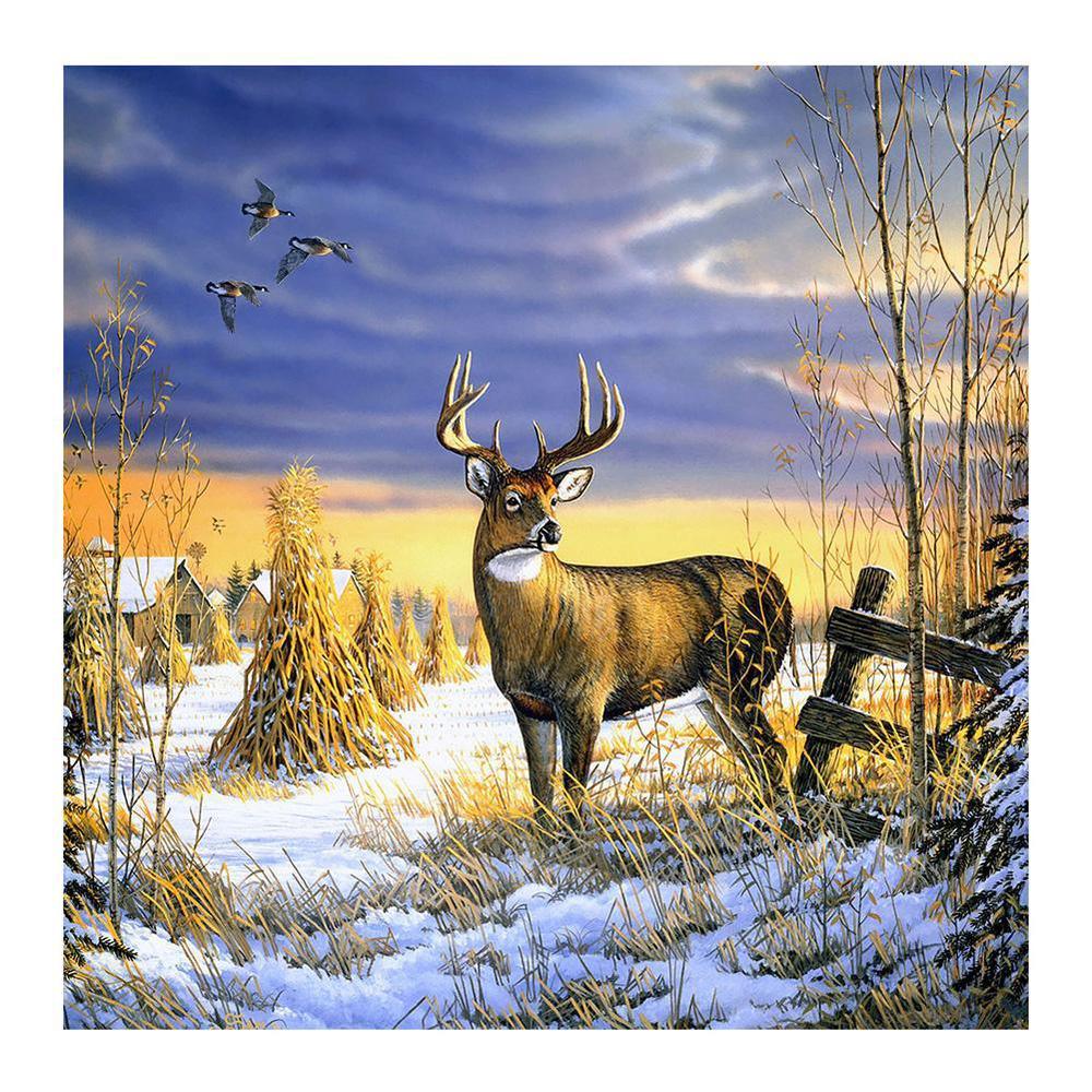 Free Deer - MyCraftsGfit - Free 5D Diamond Painting