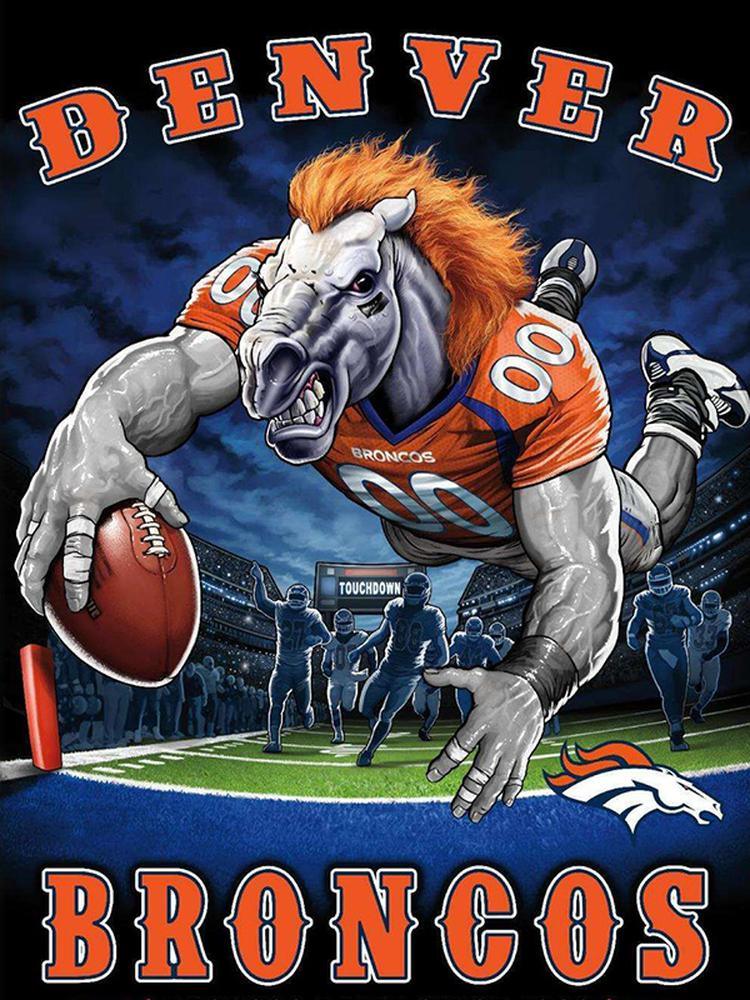 Free Denver Broncos - MyCraftsGfit - Free 5D Diamond Painting