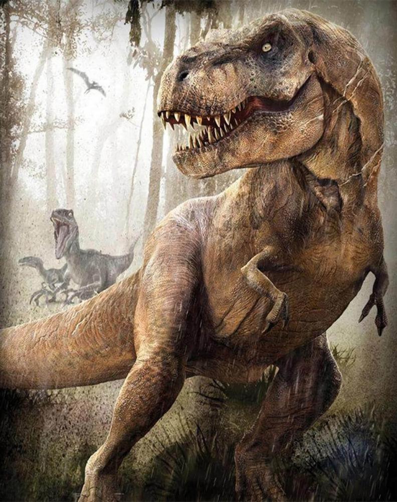 Free Dinosaur - MyCraftsGfit - Free 5D Diamond Painting