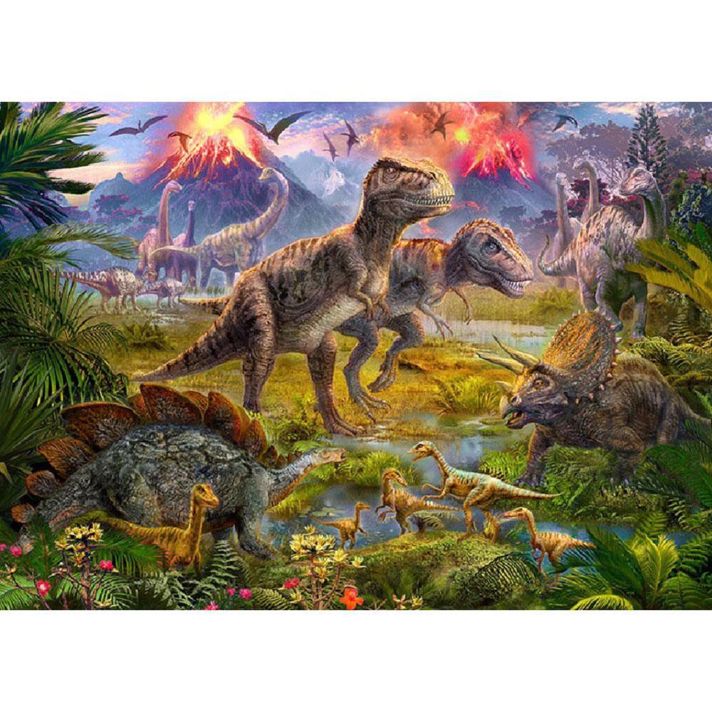 Free Dinosaur - MyCraftsGfit - Free 5D Diamond Painting