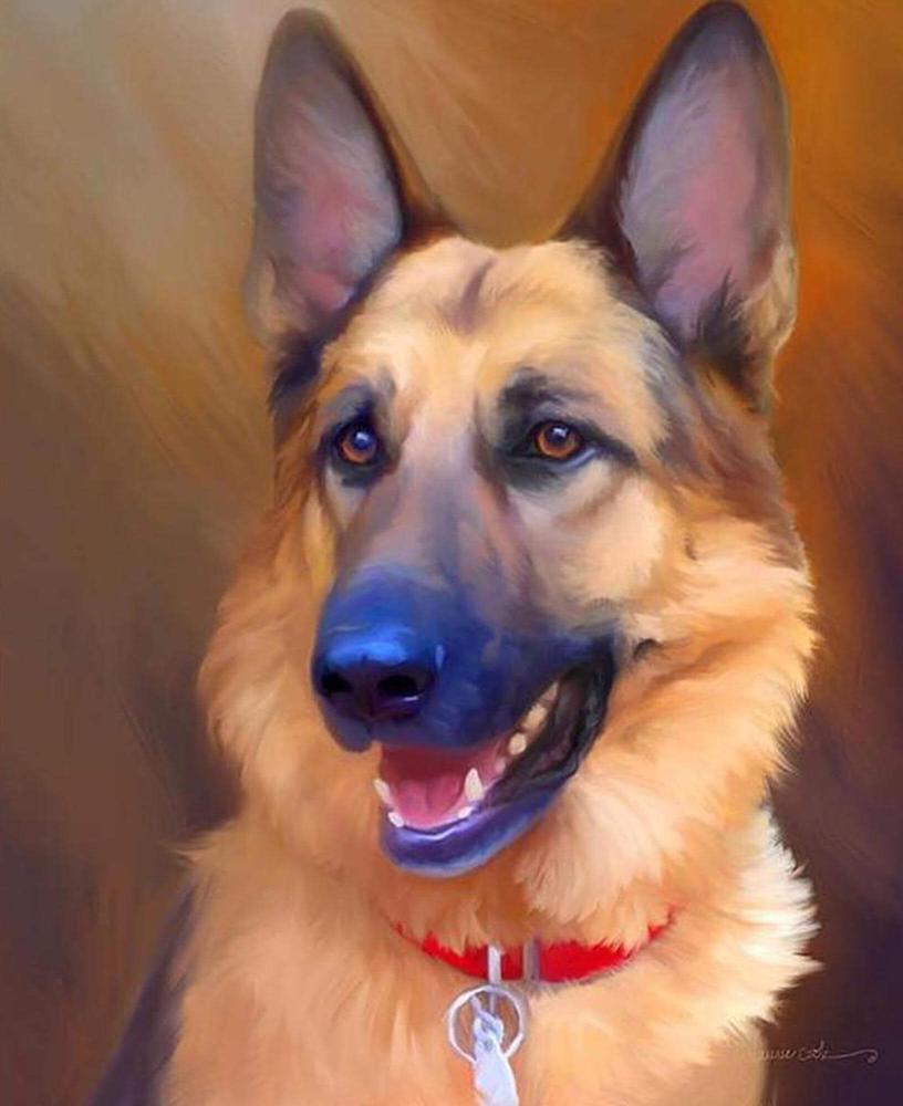 Free Dog - MyCraftsGfit - Free 5D Diamond Painting