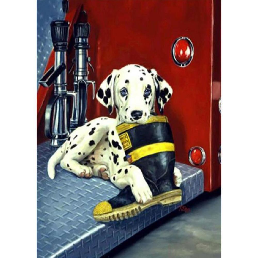 Free Dog - MyCraftsGfit - Free 5D Diamond Painting