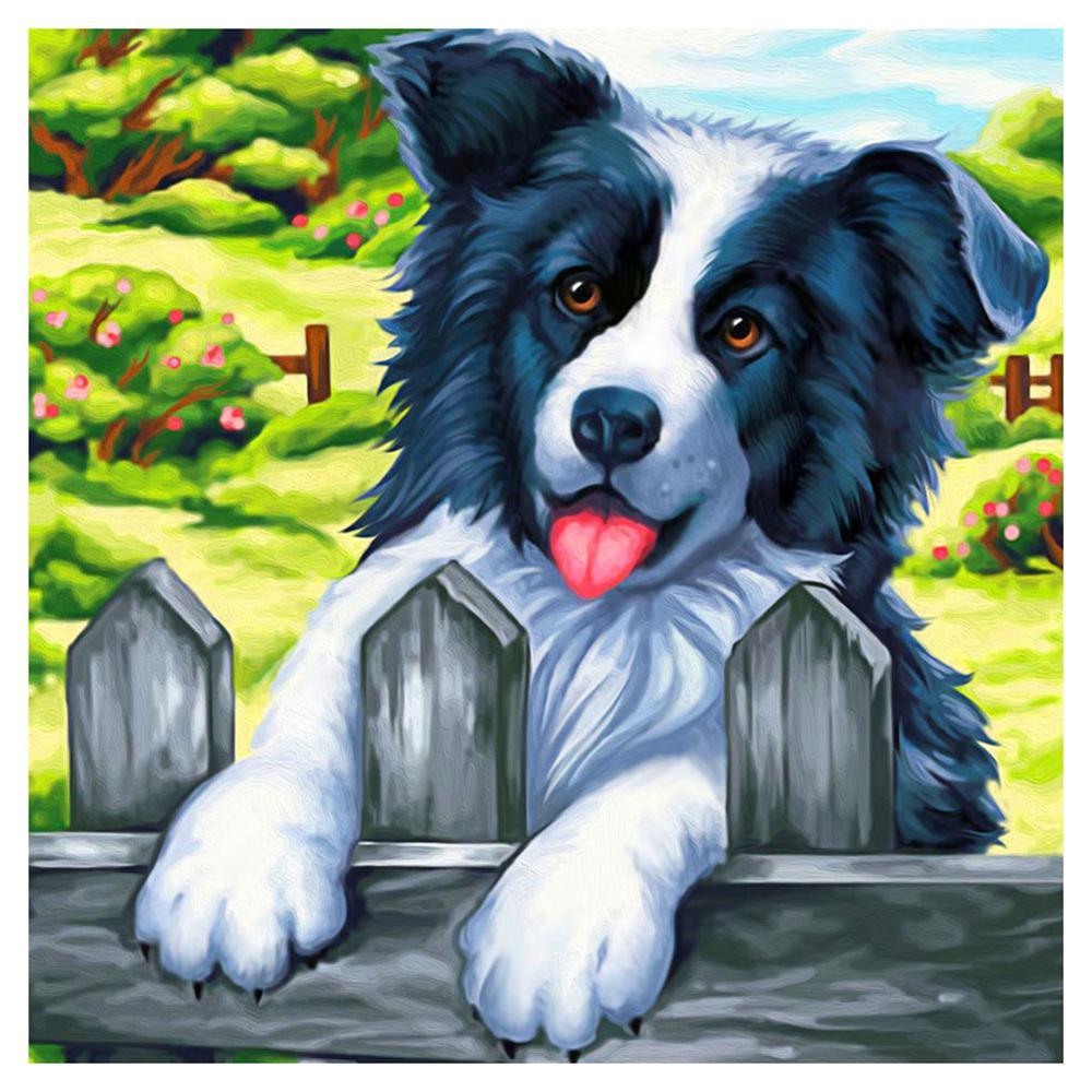 Free Dog - MyCraftsGfit - Free 5D Diamond Painting